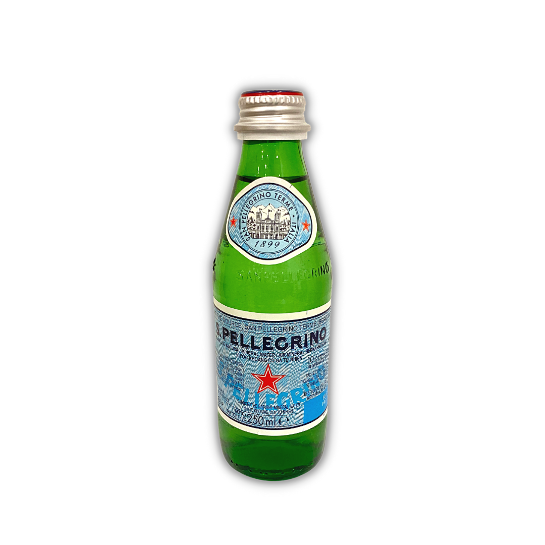 San Pellegrino Sparkling Mineral Water Glass  – Box Of 24 Pcs – 250ml