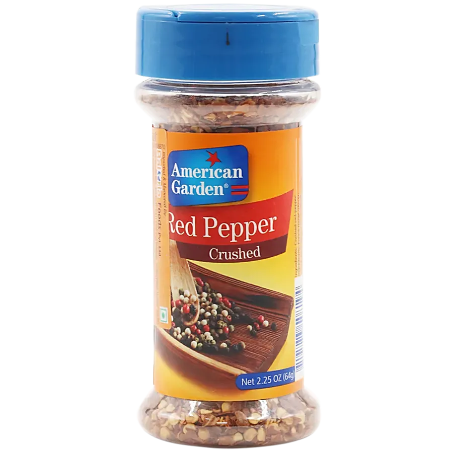 American Garden Crushed Red Pepper– Box Of 12 Pieces – 2.25OZ