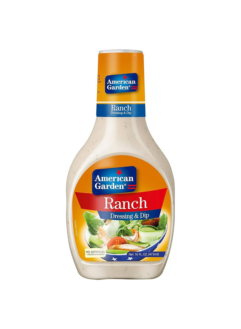 American Garden Creamy Ranch Dressing – Box Of 6 Pieces – 473 Ml