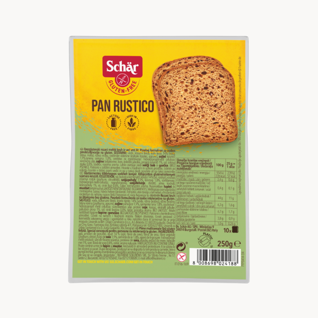 Schar - Brown Toast 250g