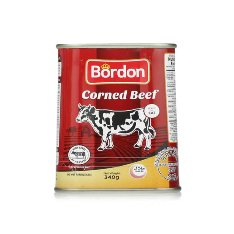 Bordon  Corned Beef – Box of 24 Pieces – 340 g