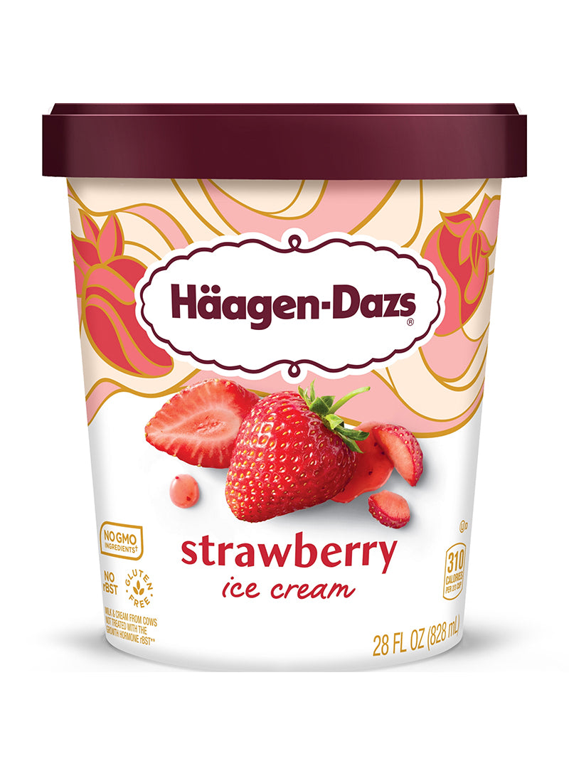 Haagen Dazs Strawberry Bulk – 9.46 L