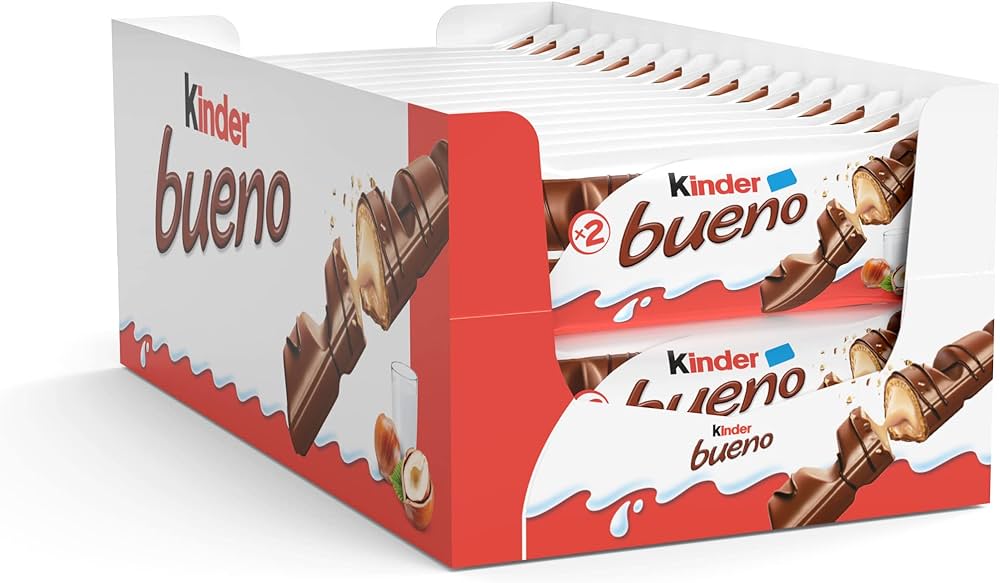 Nutella Kinder Bueno – Box Of 4 Pieces – 30 Pc