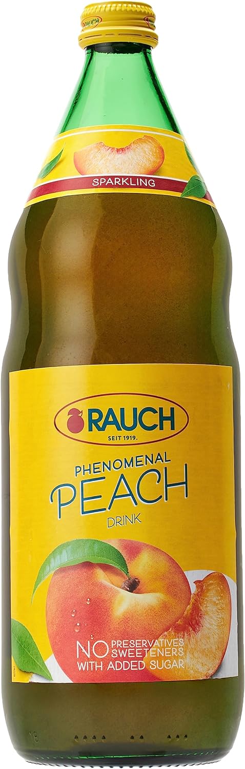 Rauch Sparkling Peach Bottle – Box of 12 Piece – 1 L