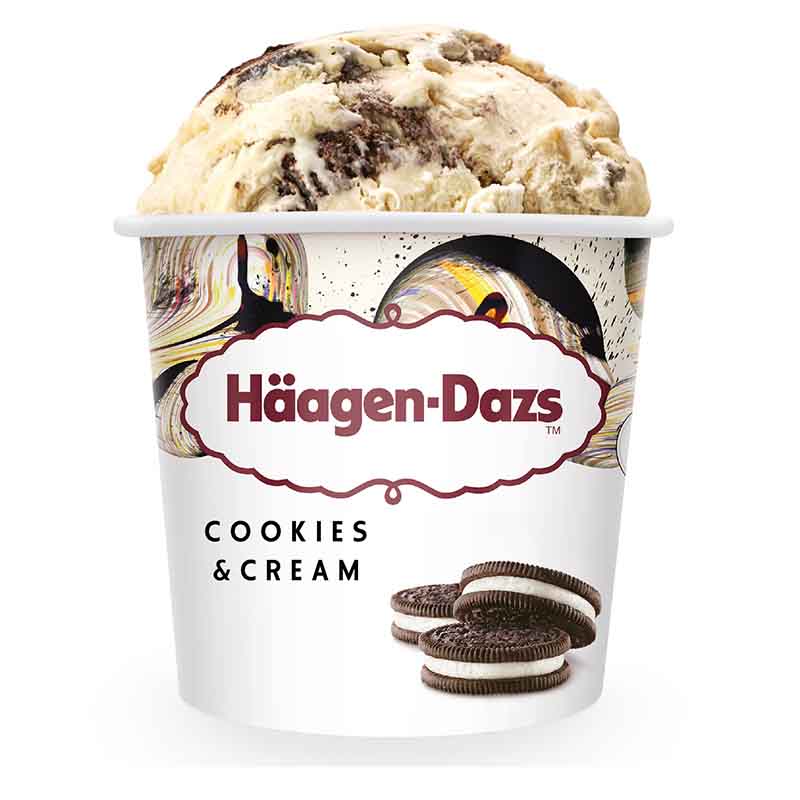 Haagen Dazs Cookies & Cream Bulk – 9.46 L