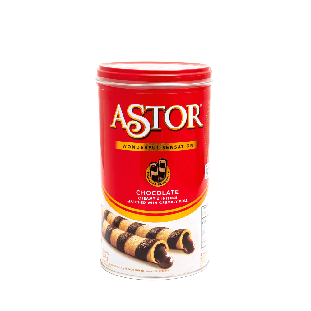 ASTOR - WAFER CHOCOLATE CANE - BOX OF 6 PIECES - 330 G