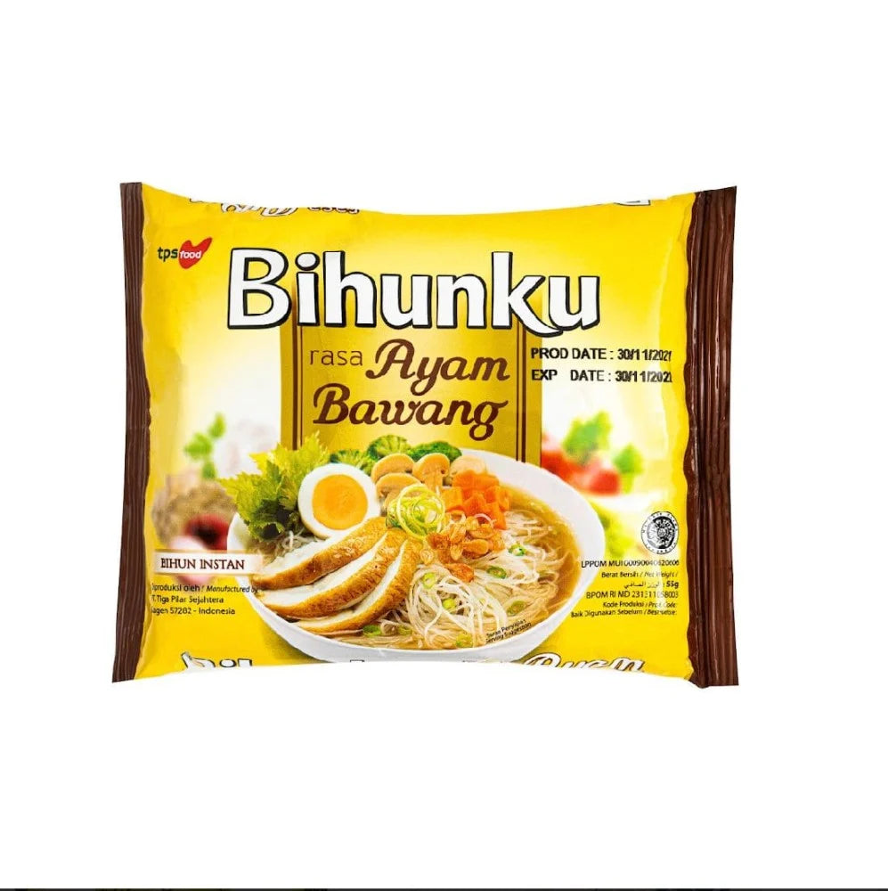 BIHUNKU - AYAM BAWANG / ONION CHICKEN - BOX OF 40 PIECES - 55 G