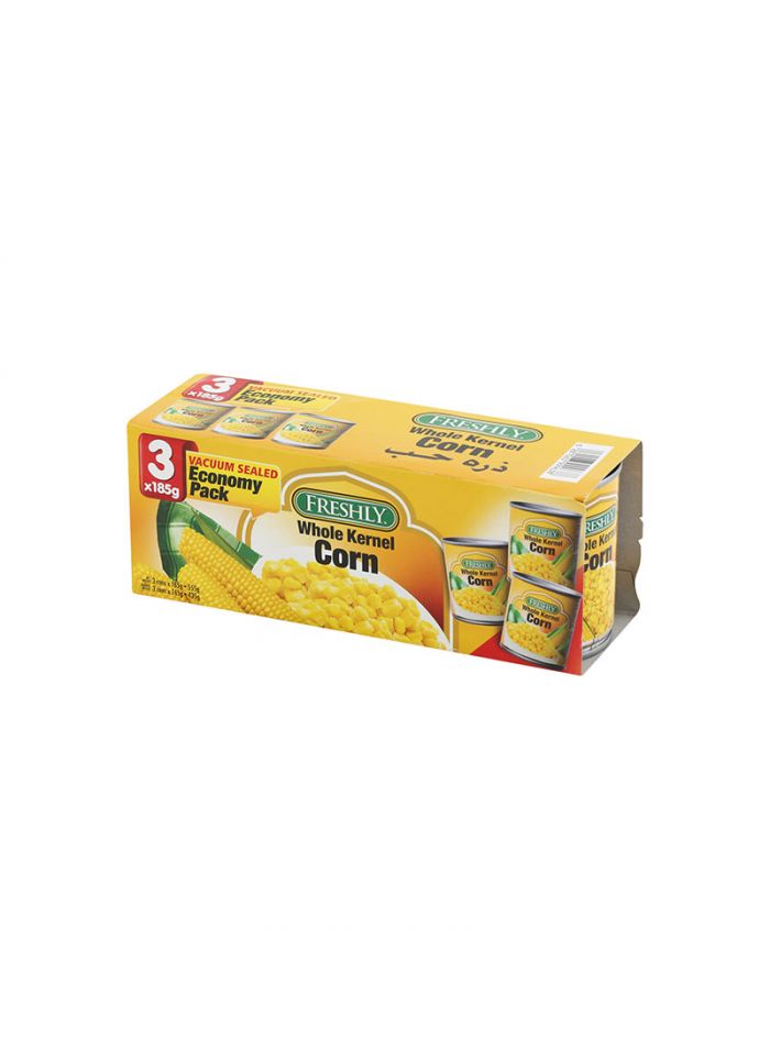 Corn Boxes Freshly Whole Kernel Corn – Box Of 8 Piece – 3 Unites – 185 gm For Uni