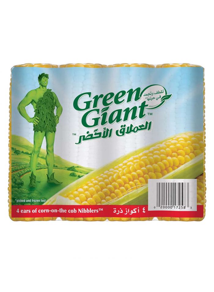 Green Giant Corn On The Cob (4 Ears) – Box of 12 Pieces – 400 g