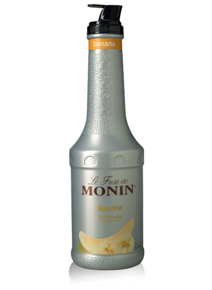 Monin Banana Puree – Box Of 4 Pcs – 1 ltr