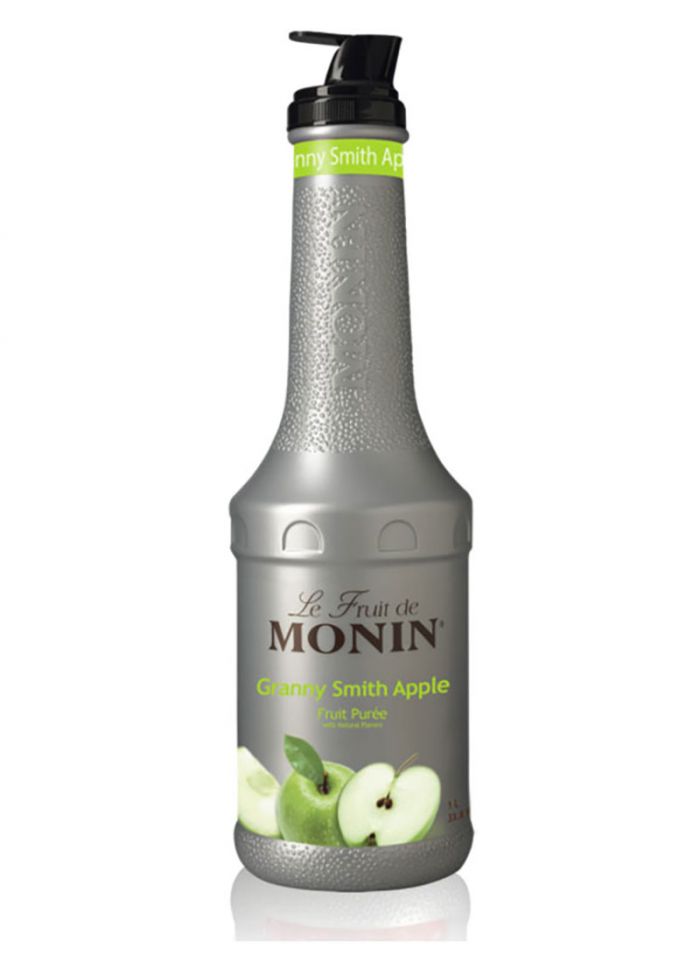 Monin Green Apple Puree – Box Of 4 Pcs – 1 ltr