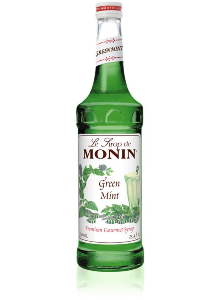 Monin Green Mint Syrup – Box Of 6 Pcs – 1 ltr