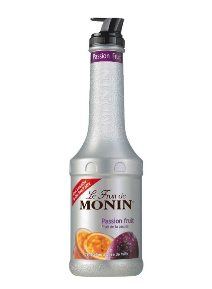 Monin Passion Fruit Puree – Box Of 4 Pcs – 1 ltr