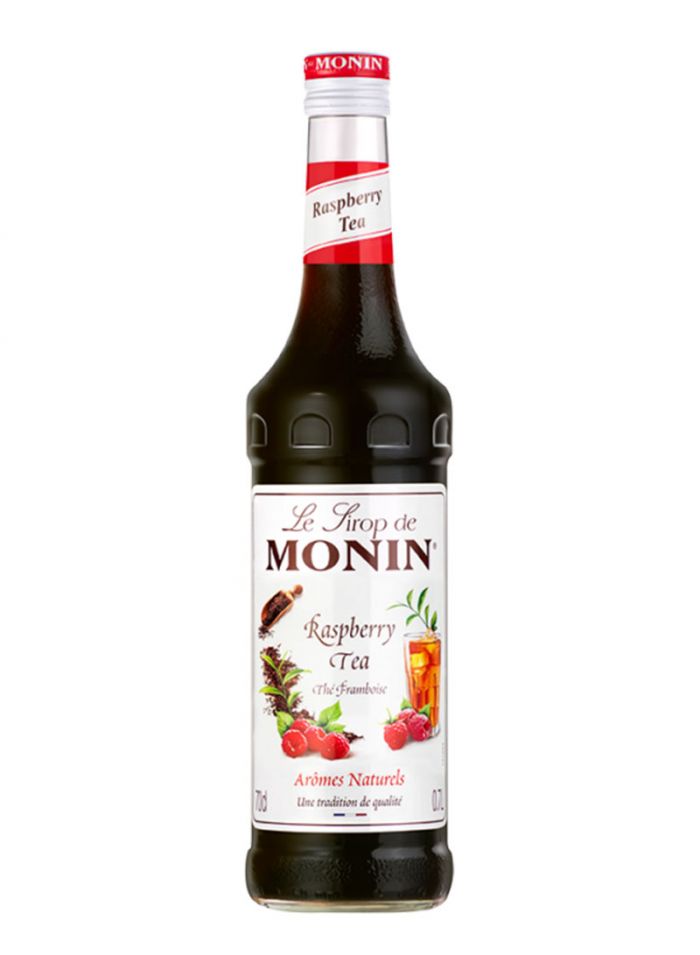 Monin Raspberry Tea Syrup – Box Of 6 Pcs – 1 ltr