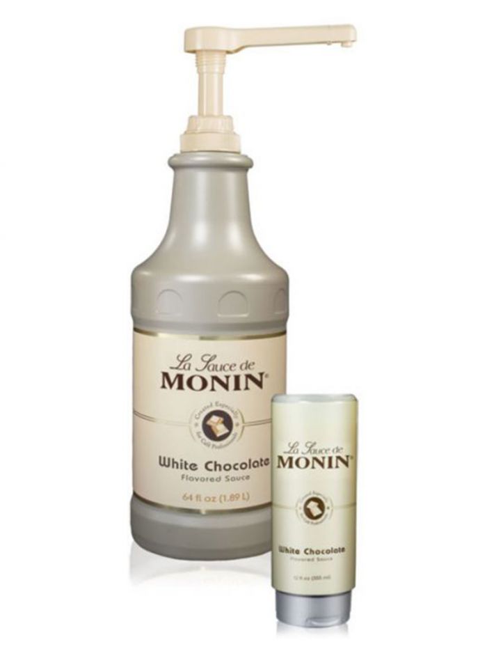 Monin Sauce White Chocolate – Box Of 4 Pcs – 1.89 Ltr