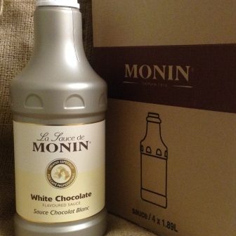 Monin Sauce White Chocolate – Box Of 4 Pcs – 1.89 Ltr