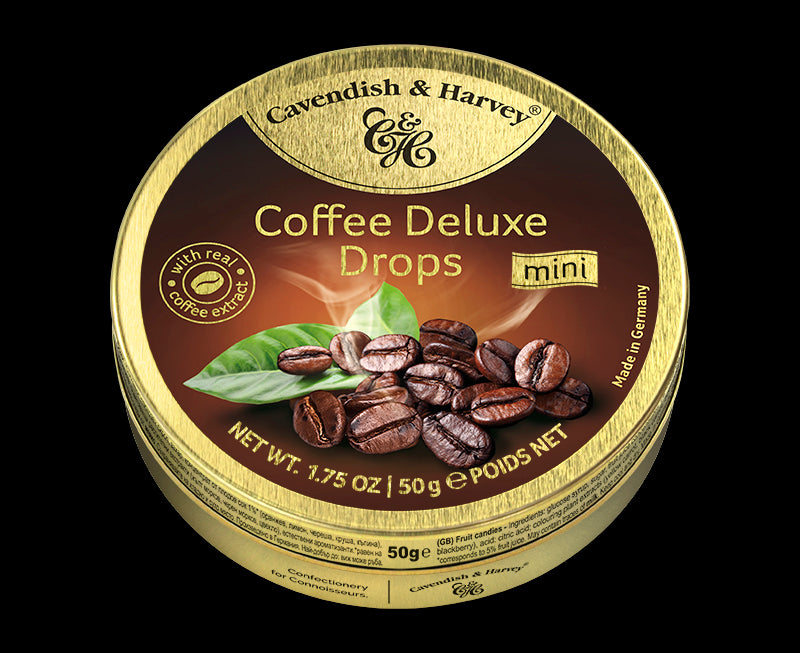 Cavendish & Harvey- Coffee Deluxe Drops- Box Of 14 –50g