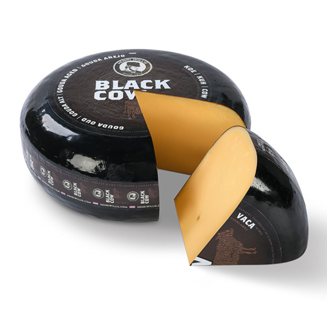 Henri Willig Gouda Cow Old Black- 4.5 kg