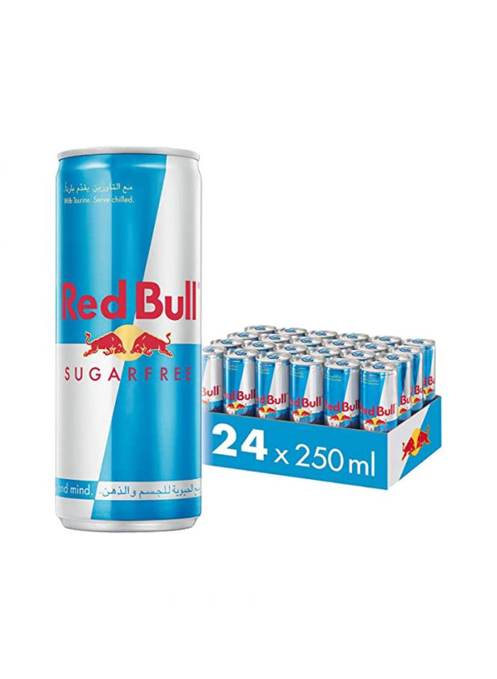 Red Bull Sugar Free – Box of 24 Piece – 250 ml