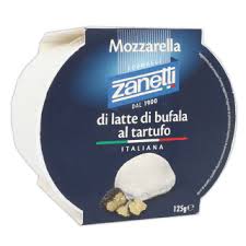 Zanetti Mozzarella Di Bufala Al Tartufo -Box Of 6 Pcs –125 g