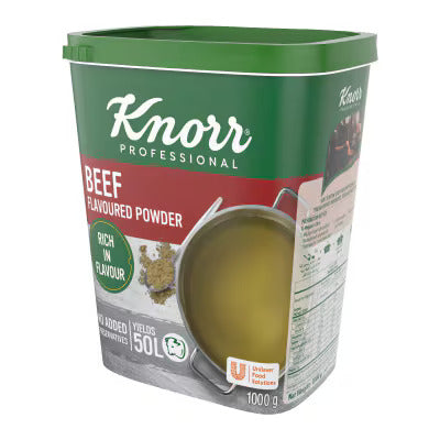 Knorr Professional - Beef Flavored Powder - Box Of 6 Pieces - 1 Kg