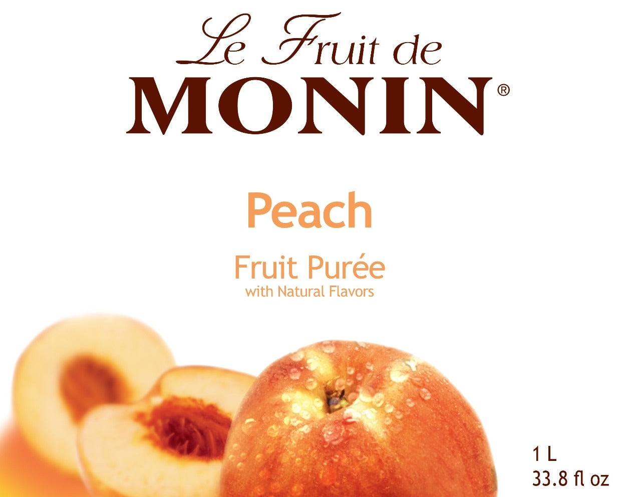 Monin Strawberry Puree – Box Of 4 Pcs – 1 ltr