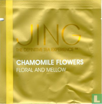 Jing Tea -Chamomile Flower Tea – Box of 6 Pieces – 100 Packets