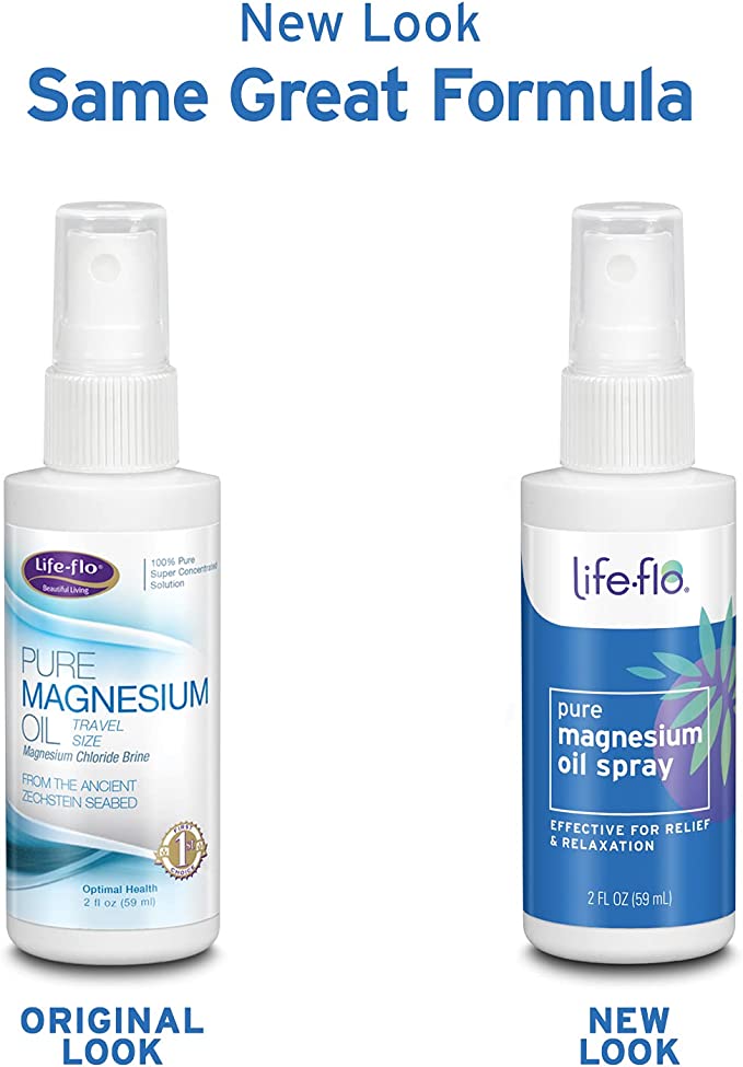 Life-Flo Pure Magnesium Oil, Spray, 2 oz (59ml)