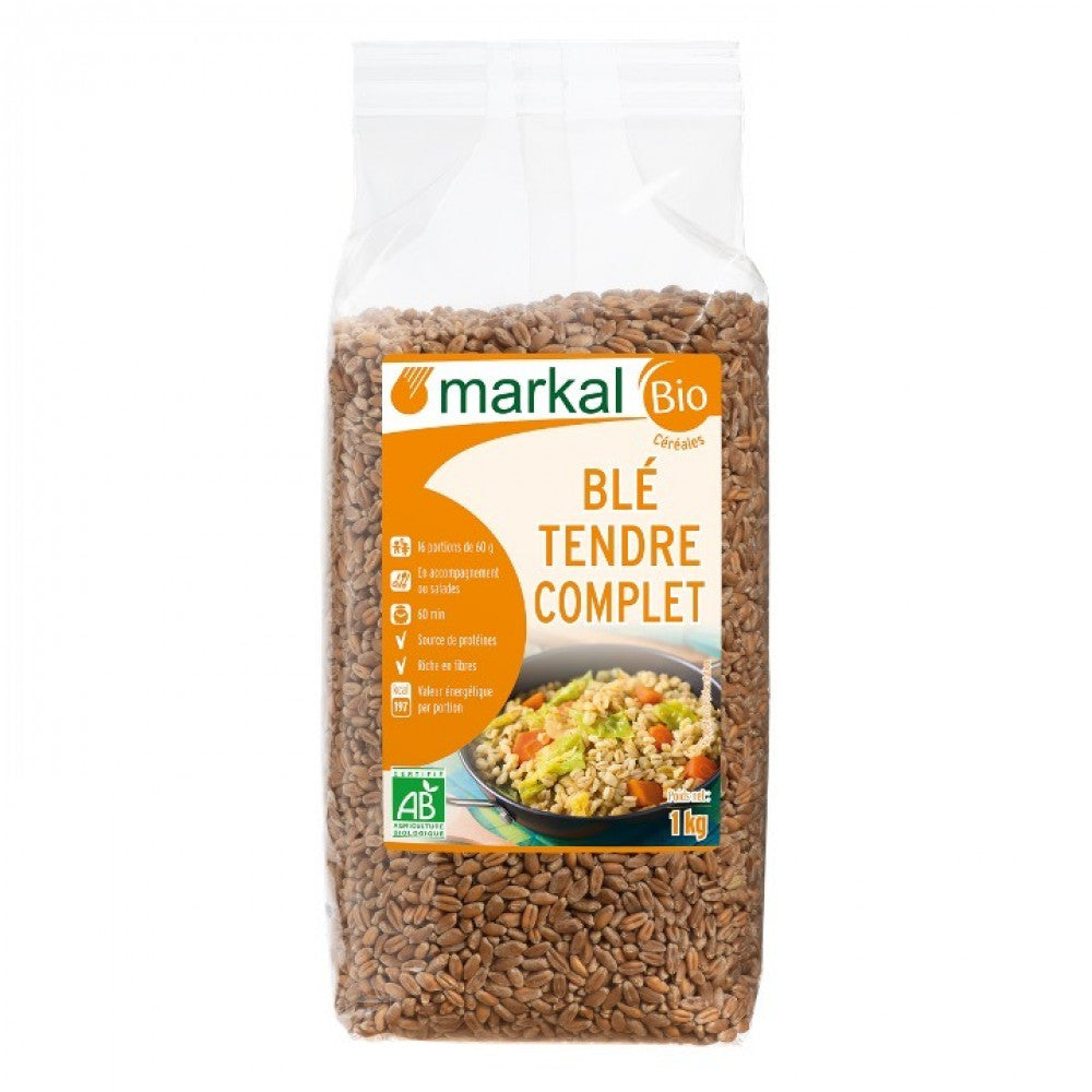 MARKAL - French Soft Whole Wheat Grain - 1KG