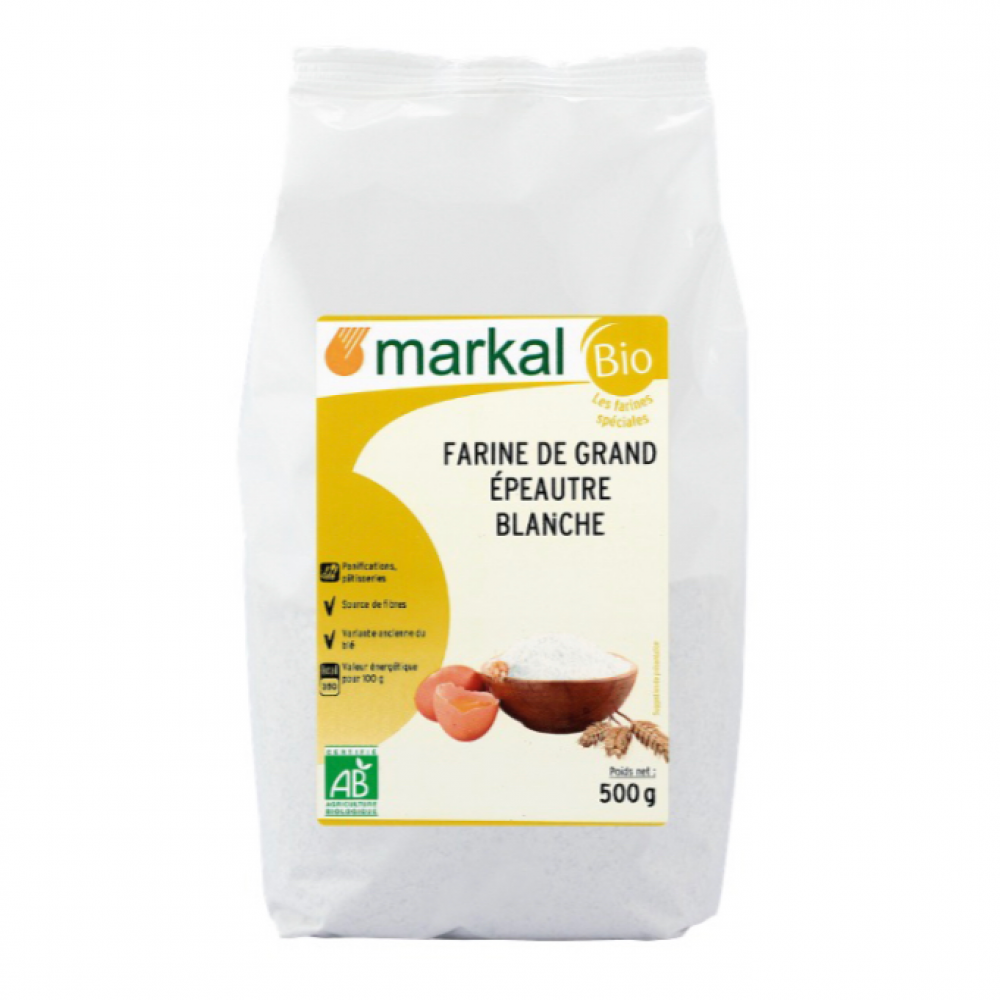 MARKAL - French white wheat flour - 500G