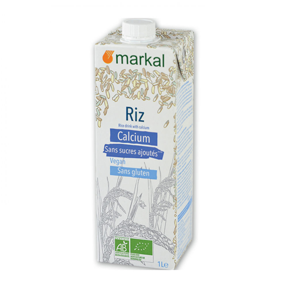 MARKAL - Organic French calcium rice drink - 1L