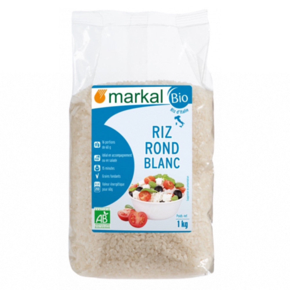 MARKAL - Organic French short grain rice - 1KG