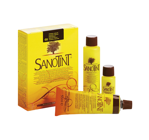 Sanotint - Natural Brown Color 03  Natural Hair Dye - 55G