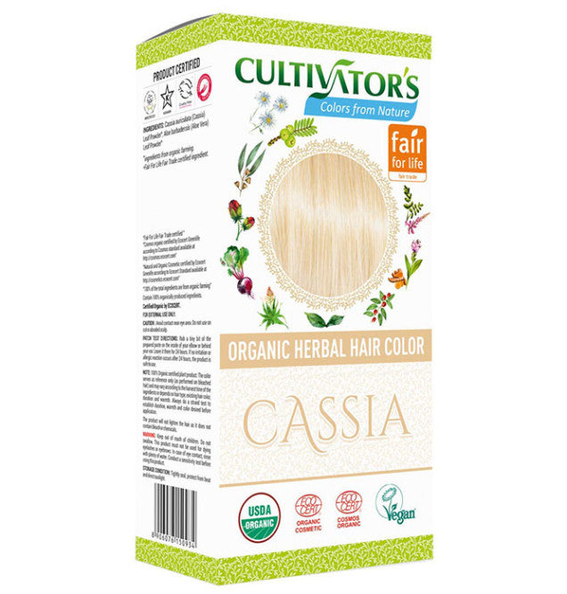 Cultivators - Organic Herbal Hair Color Cassia - 100G