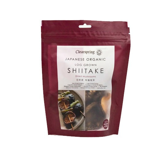 Clearspring - Organic Japanese Shiitake Mushroom Dried - 40G