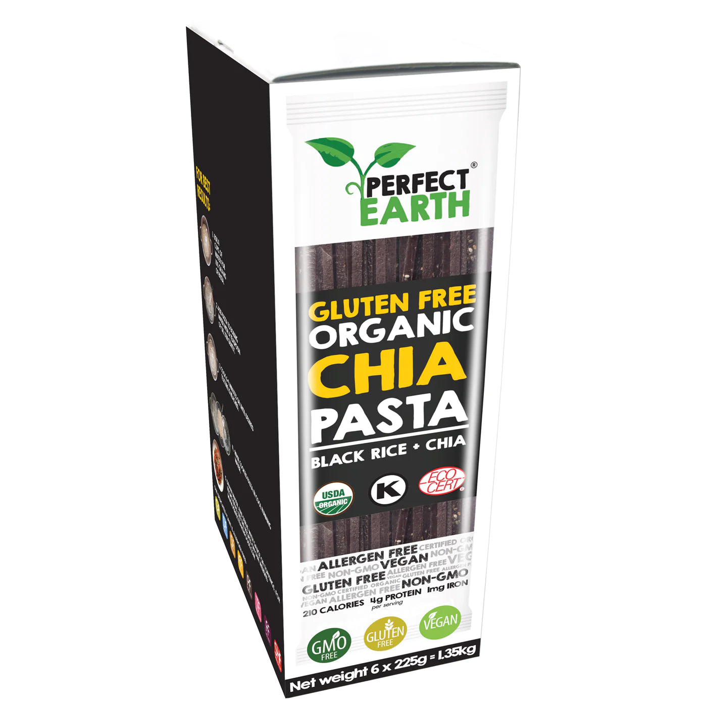 Perfect Earth - Organic Chia Pasta Black Rice - 225g