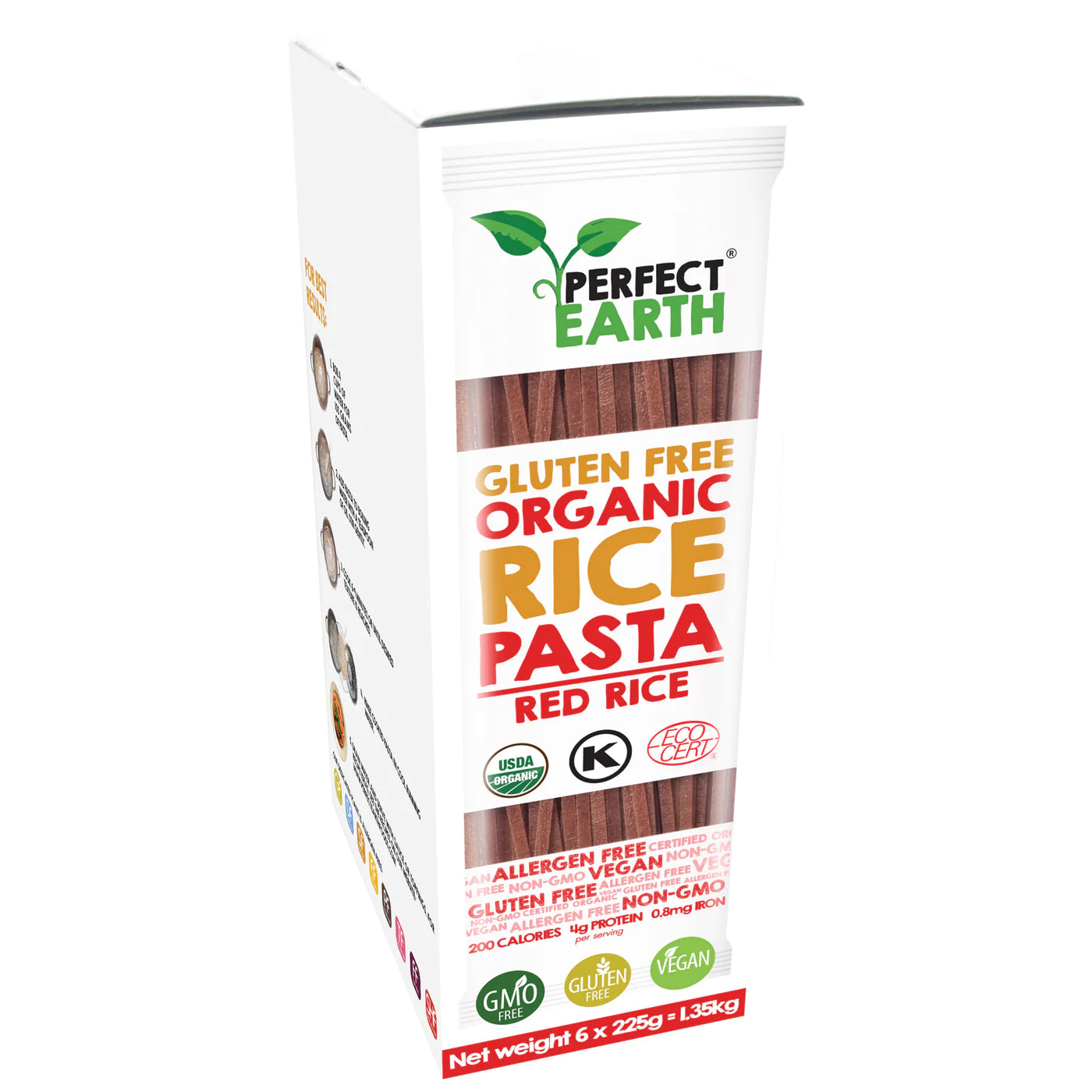 Perfect Earth - Organic Rice Pasta Red Rice - 225g