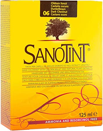 Sanotint - Dark Brown 06 Natural Hair Dye - 55G