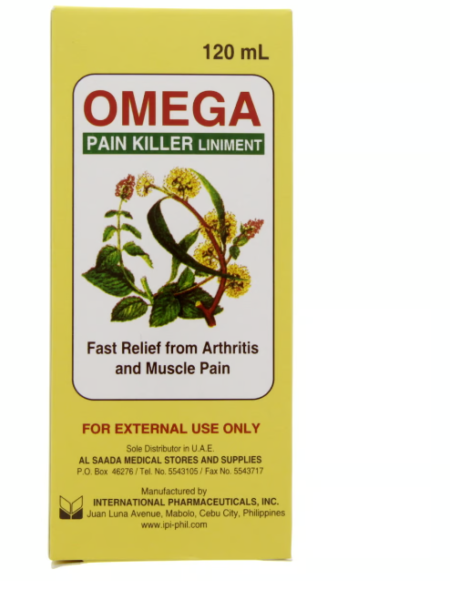 Omega Pain Killer Liniment 120ml