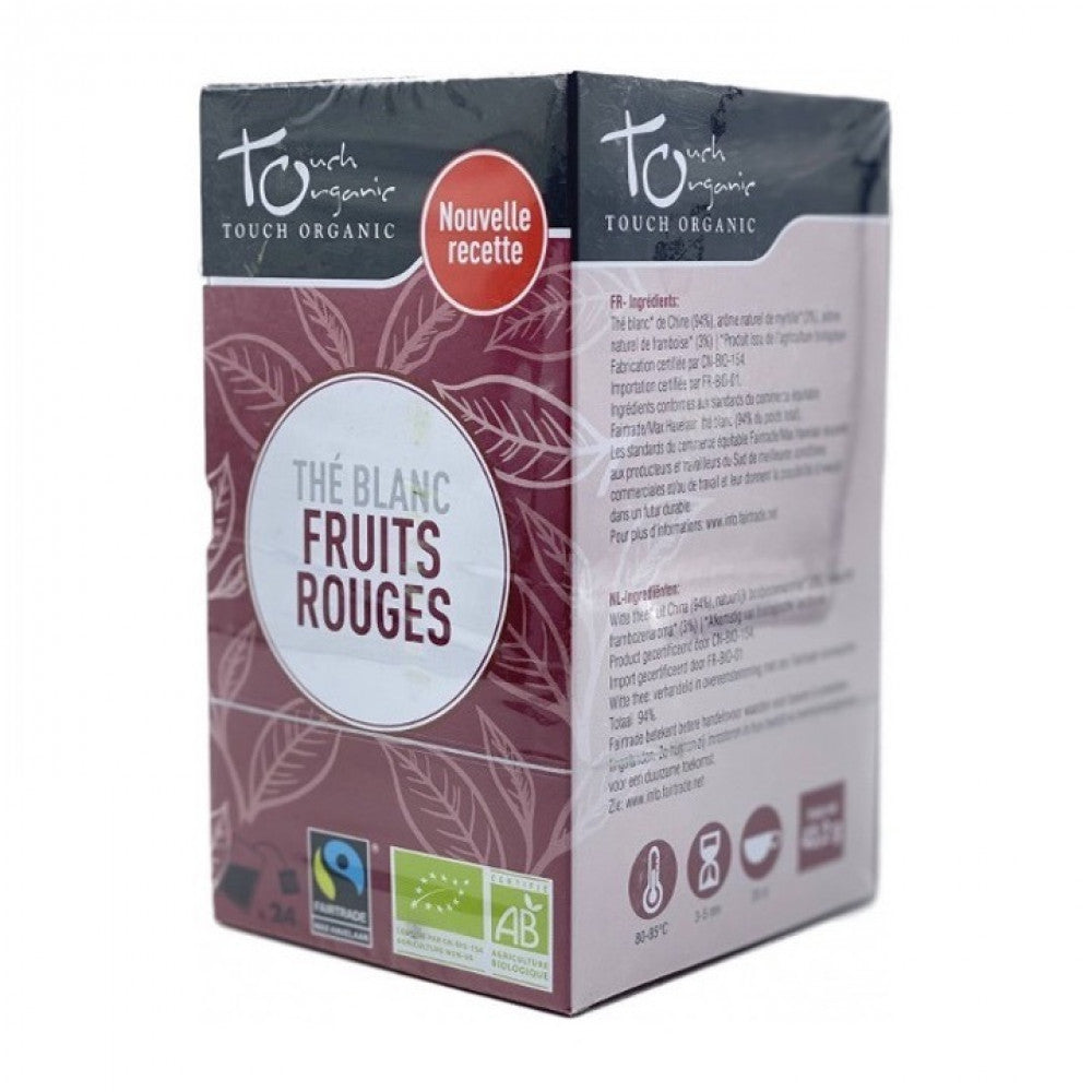 TOUCH ORGANIC - ORGANIC WHITE TEA WITH FRUITS FRENCH - 43.2G