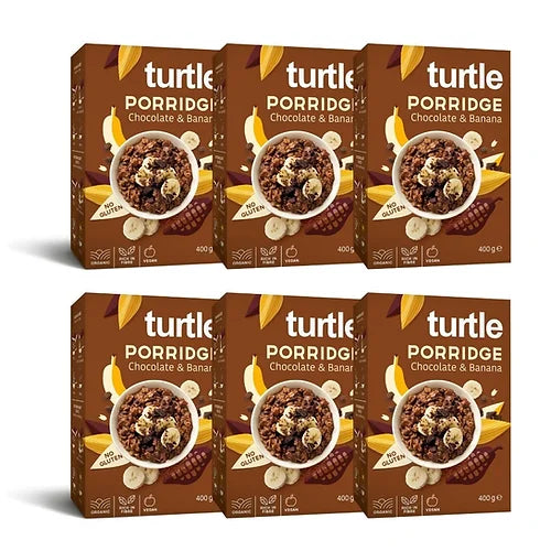 Turtle - Organic Porridge Choco Banana Gluten Free - 400G