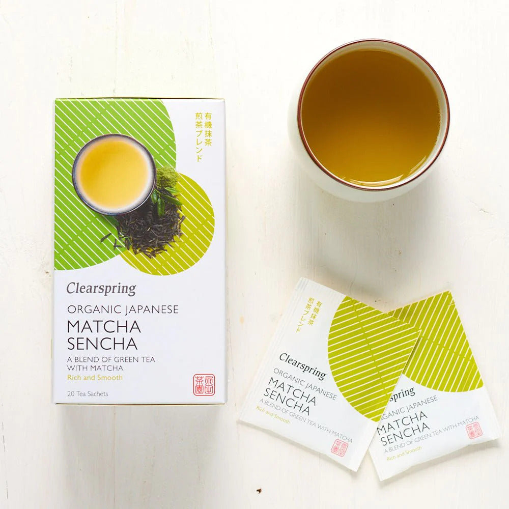 Clearspring - Organic Japanese Matcha Sencha tea - 36G