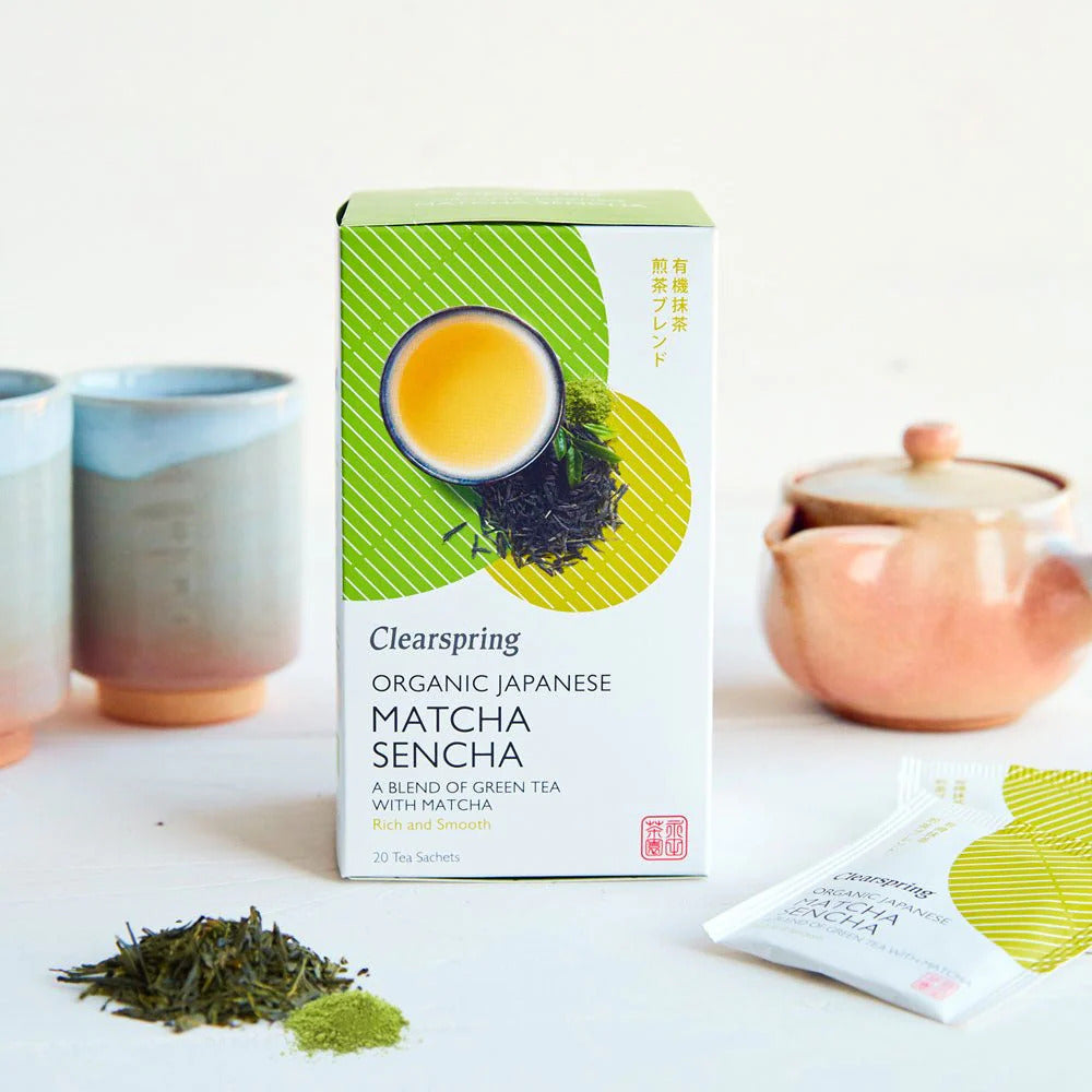 Clearspring - Organic Japanese Matcha Sencha tea - 36G